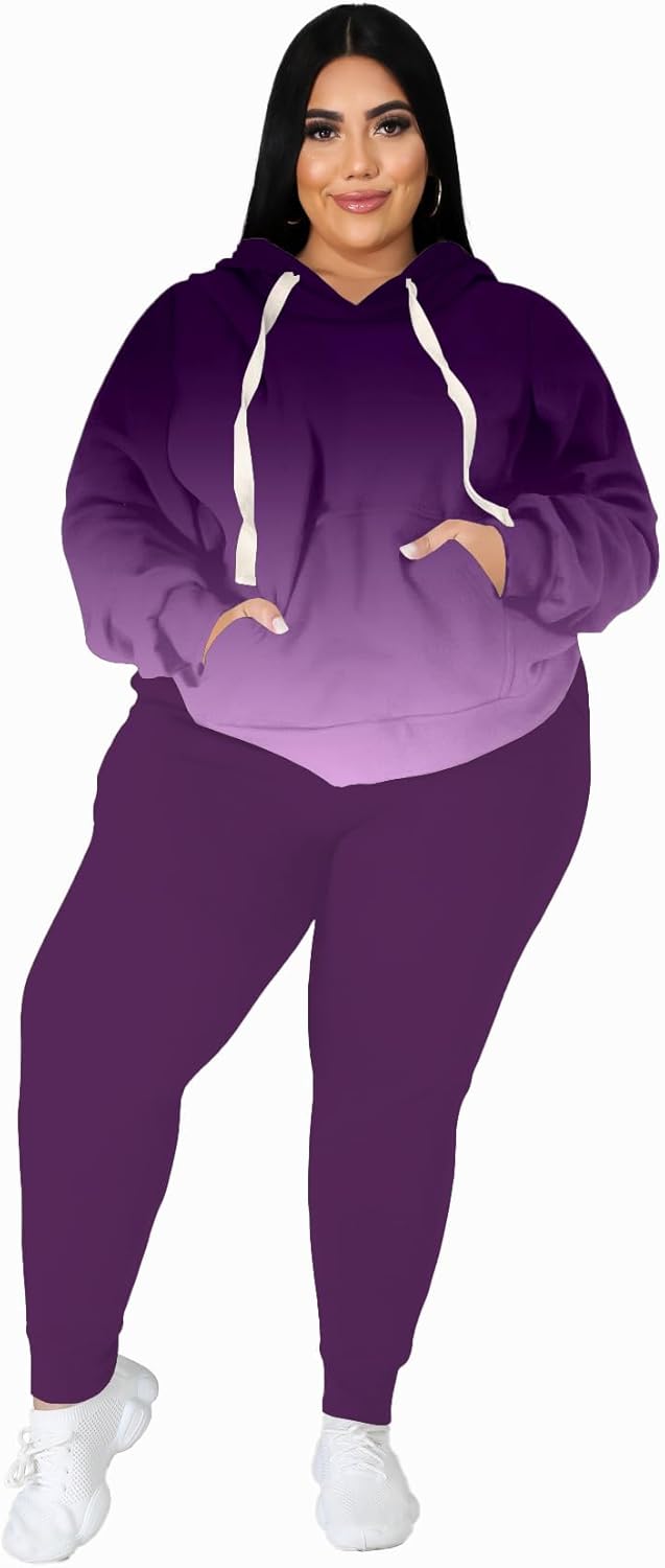 Women's Plus Size Two Piece Outfits for Comfort and Style