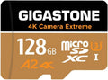 GIGASTONE 128GB Micro SD Card UHS-I U3 A2 V30 - Fast 4K Storage