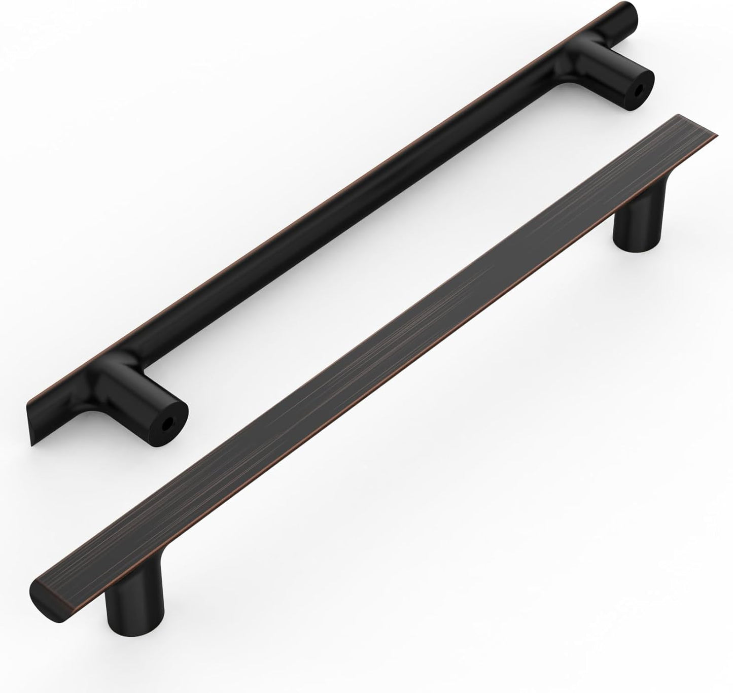 Amerdeco 6 Pack Oil Rubbed Bronze Cabinet Pulls for Kitchen