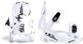 Whitewoods Matrix PH-611 Adjustable Snowboard Bindings - Perfect Fit for Sizes 5-11