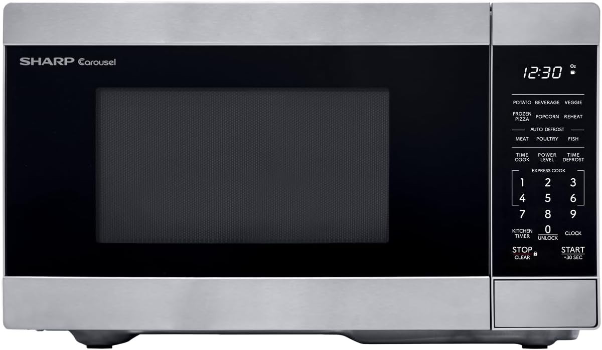 Sharp SMC0761KS Microwave - Quick & Easy Cooking!