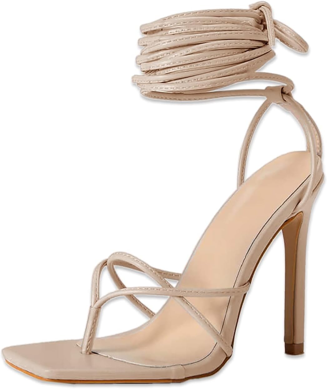 Chic Lace Up Heeled Sandals for Parties and Casual Outings