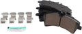 TRQ Rear Brake Pads Ceramic Compatible with Sprinter 3500 - Durable
