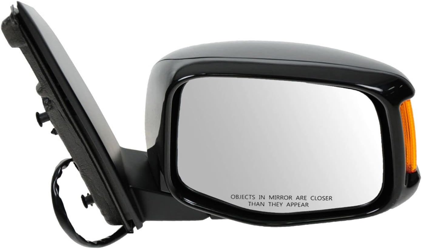 Power Heated Mirror for 2011-2013 Honda Odyssey - Smooth Black