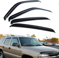 Window Visors for Tahoe Yukon Escalade 2000-2006 - Dark Smoke