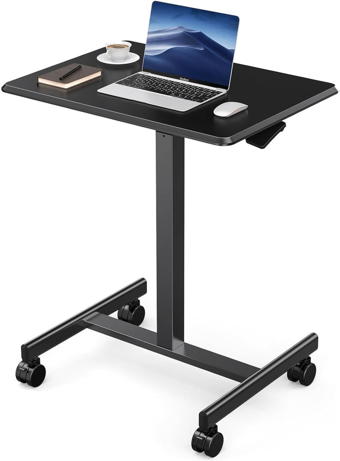Rolling Laptop Desk - Portable & Adjustable!