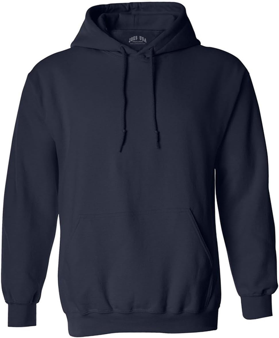 Joe's USA Mens Fleece Pullover Hoodie for Everyday Comfort