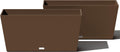 Veradek Pure Series Midori Trough Planter for Indoor Outdoor Use