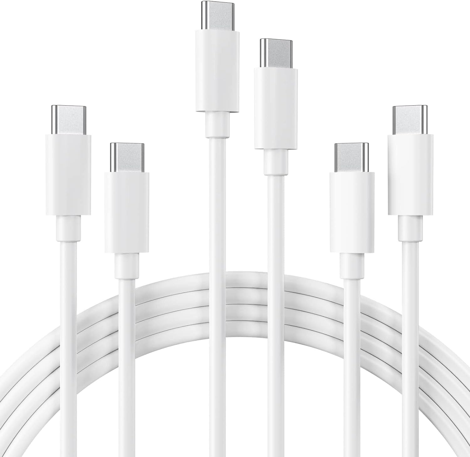 Fast Charge 3Pack 6FT USB C Cable by Quntis