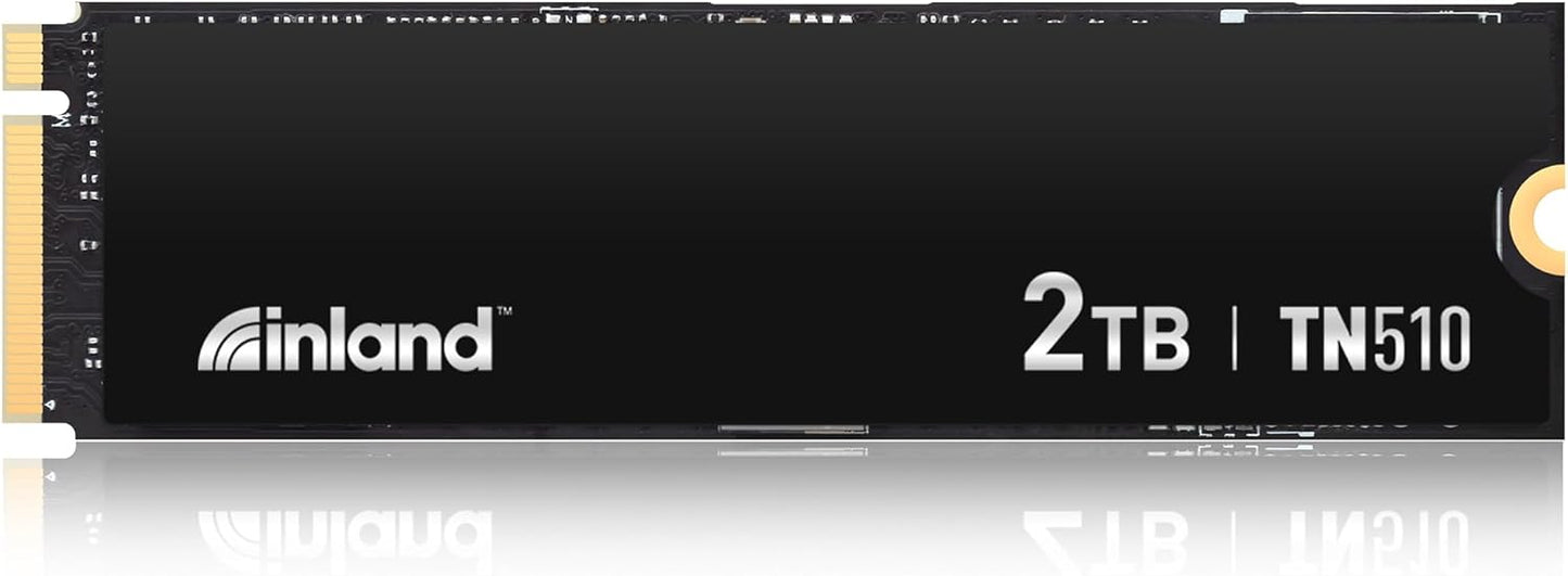 INLAND 2TB TN510 NVMe SSD for Gaming and Video Editing