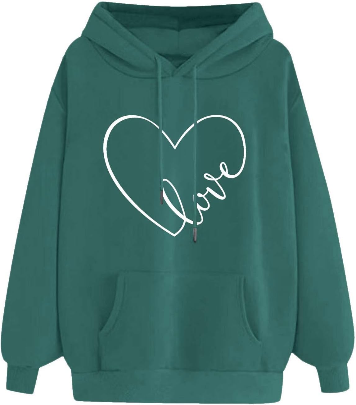 Heart Graphic Hoodie: Stylish & Cozy