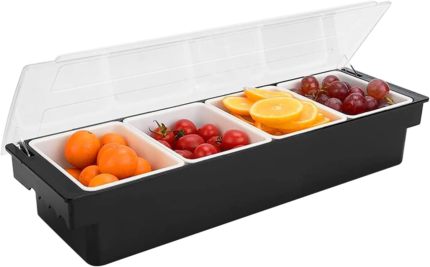 Fruit, Veggie & Condiment Caddy for Bartending & Serving