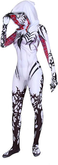 Superhero Cosplay Bodysuit for Women - Full-Body Spandex Costume