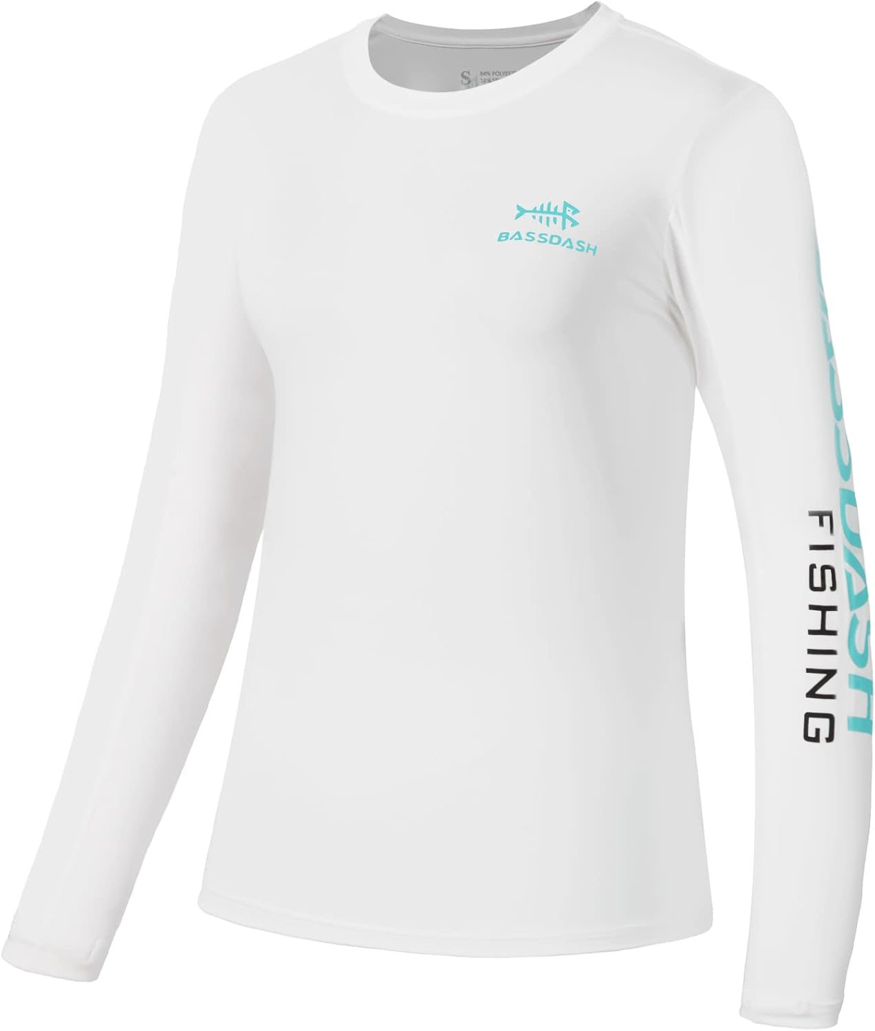 BASSDASH Women's UPF 50+ Sun-Protect Long Sleeve Shirt - Quick Dry for Outdoor Fun
