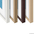 SAMSUNG 55-inch The Frame Customizable Beveled Brick Red - Changeable