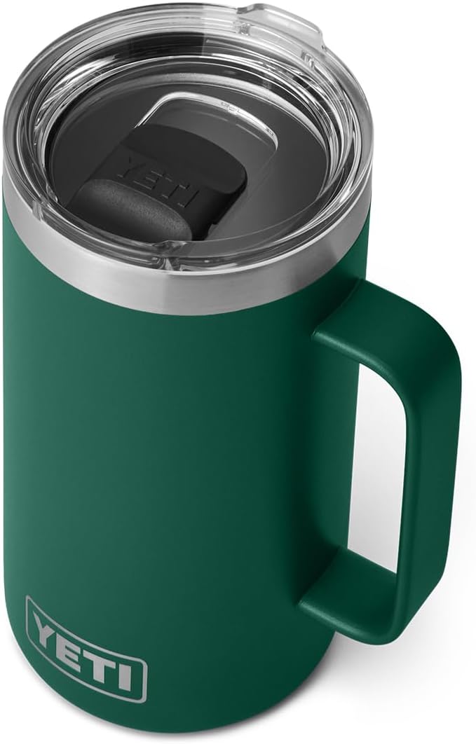 YETI Rambler 24 oz Mug: Vacuum Insulated Stainless Steel Design