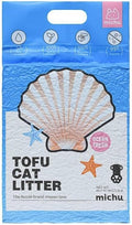 Michu Tofu Cat Litter Natural Clumping 4 Pack - Fast Clumping and Easy