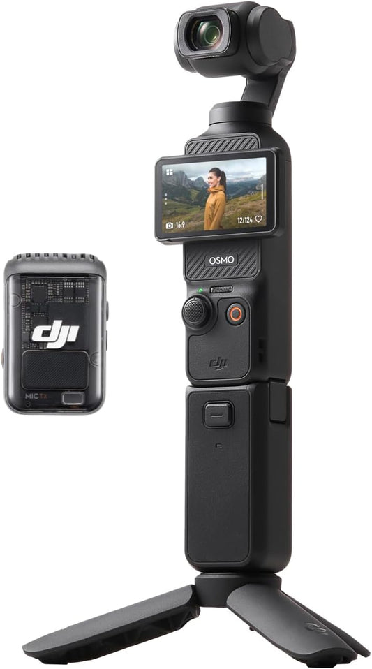 DJI Osmo Pocket 3 Combo: 4K Vlogging Marvel
