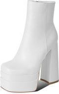 wetkiss Platform Boots for Women - Sassy Chunky Heel Style