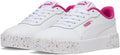 PUMA Kids' Carina v2 Retro Tennis Sneaker - SoftFoam+ Comfort