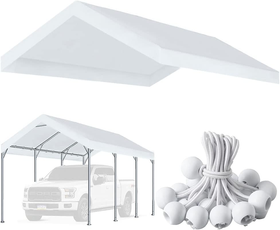 Vanteriam 10x20 Carport Canopy Top - Upgrade Your Shelter!