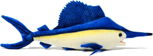 18.5 Lifelike Swordfish Plush Toy - Super Soft Ocean Animal Stuffed Doll -Gift for Kids