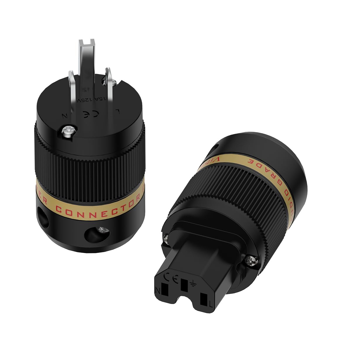 Viborg HiFi Power Plug VM501R+VF501R for Audiophile Systems