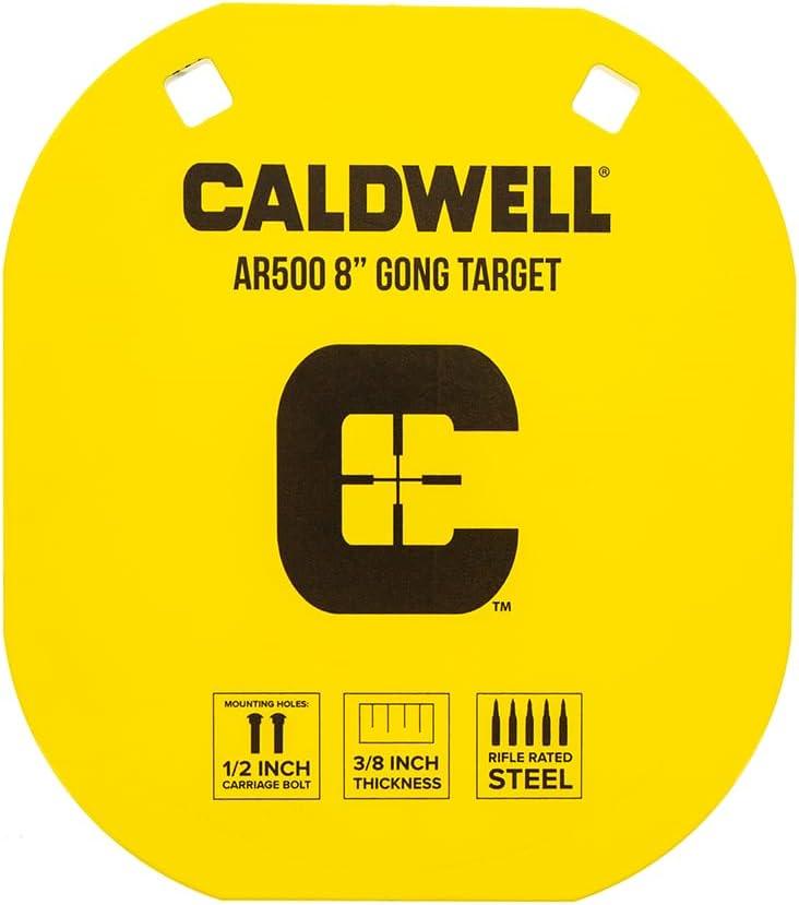 Caldwell AR500 Steel Targets for Range Practice Shooting Outdoors