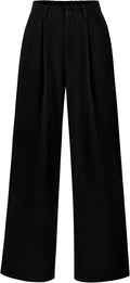 Wide Leg Pants for Women High Waisted Work Trousers (Style P4HM)