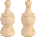 DIY Unfinished Wood Finials 5.9 for Home Decor