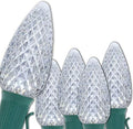 C9 OptiCore Cool White LED Commercial Outdoor String Lights - Heavy