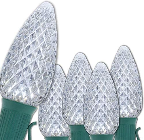 C9 OptiCore Cool White LED Commercial Outdoor Christmas Lights
