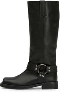 FIFSY Women's Knee High Square Toe Riding Boots - Comfortable Style