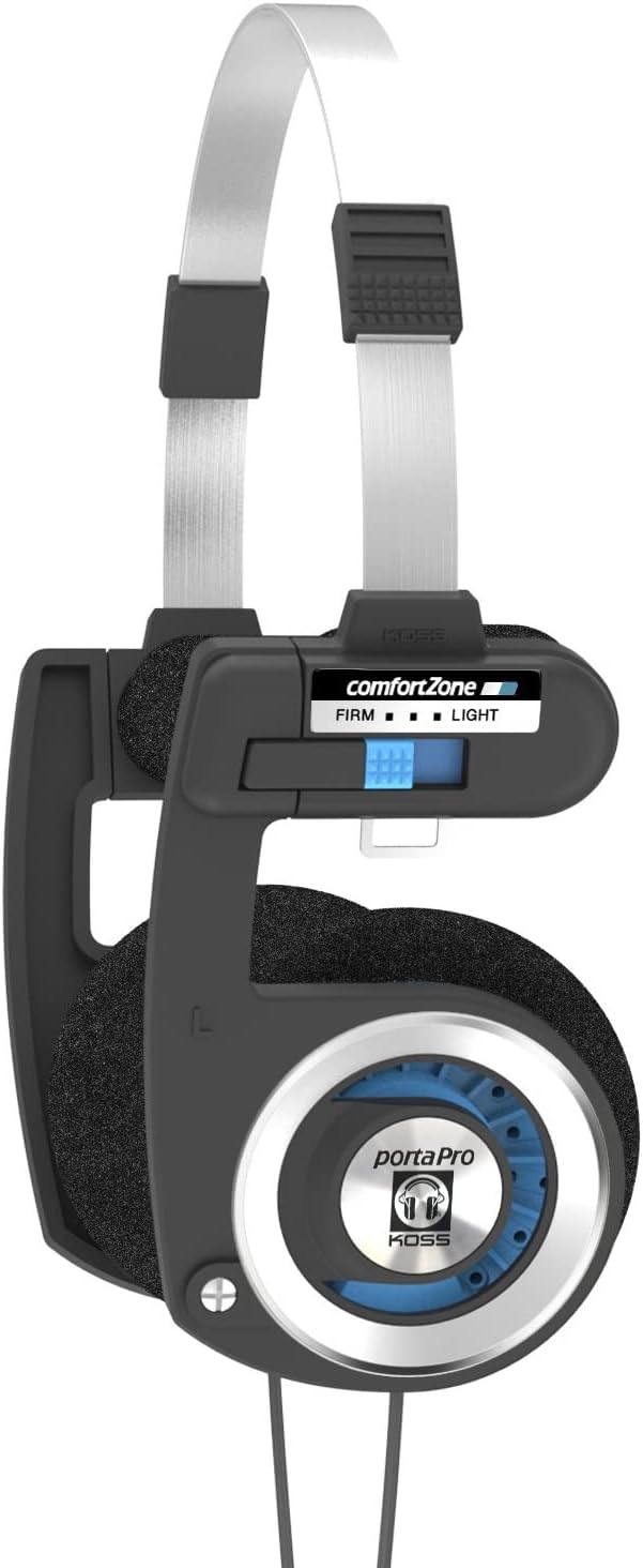 Koss Porta Pro Classic On-Ear Headphones for Deep Bass