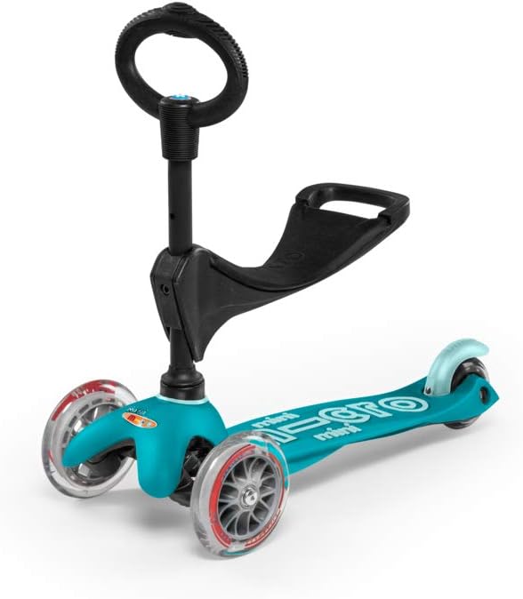 Micro Mini 3in1 Deluxe Ride-on Scooter for Toddlers Ages 12M-5Y