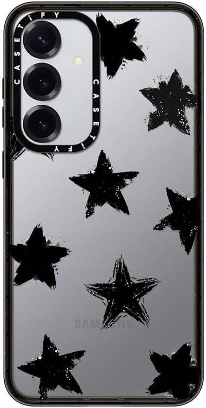 CASETIFY Impact Galaxy S25+ Case - Clear Black with Protection