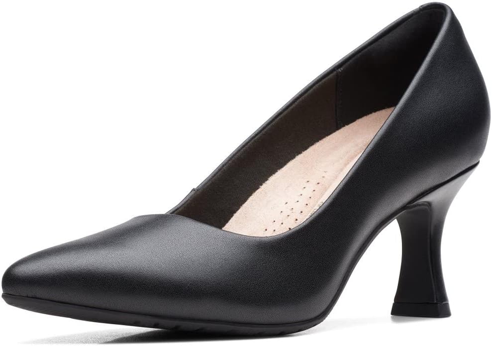 Clarks Women's Kataleyna Gem Pumps with Kitten Heel Comfort
