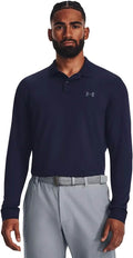 Under Armour Mens Matchplay Longsleeve Golf Polo - Comfortable