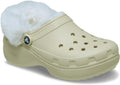 Crocs Women's Classic Platform Fuzz-Lined Clogs - Plush Warmth & Lift