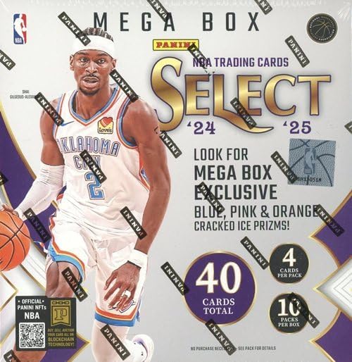 2024/25 Panini SELECT Basketball MEGA Box with Exclusive Prizms