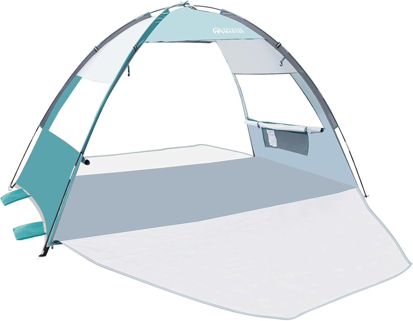 OutdoorMaster Beach Tent Sun Shelter for 3 Person Family Fun