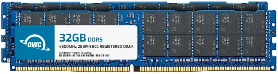 OWC 64GB DDR5 4800 ECC Registered RAM for Precision Workstations