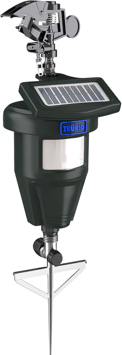 Motion-Activated Lawn Watering System with Animal Repellent