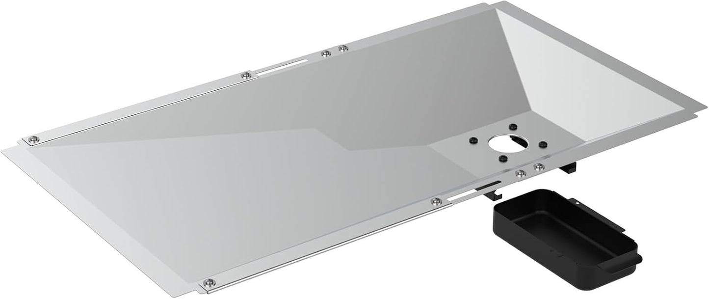 Universal Grease Tray with Catch Pan for Nexgrill and More