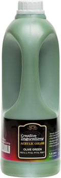 Creative Inspirations Acrylic Paint Olive Green - 1.8 Liter
