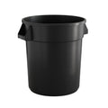 20 Gallon Black Round Trash Can for High Traffic Areas 22 1/2ftin