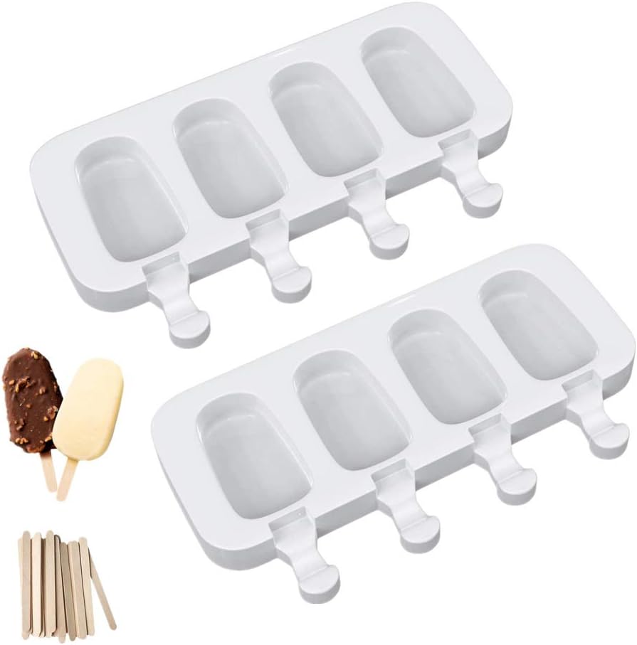 DIY Ice Pops with 50 Sticks by Ouddy