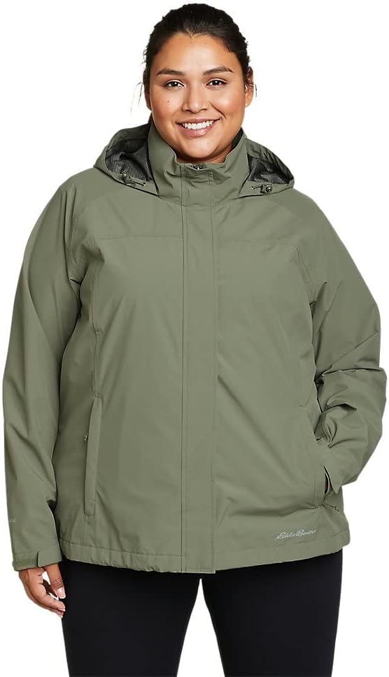 Eddie Bauer Women's Packable Rainfoil Jacket for All Weather