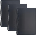 Spiral Notebook 3Pack Lined Paper Wirebound Notebook - Compact 6 x 8.2