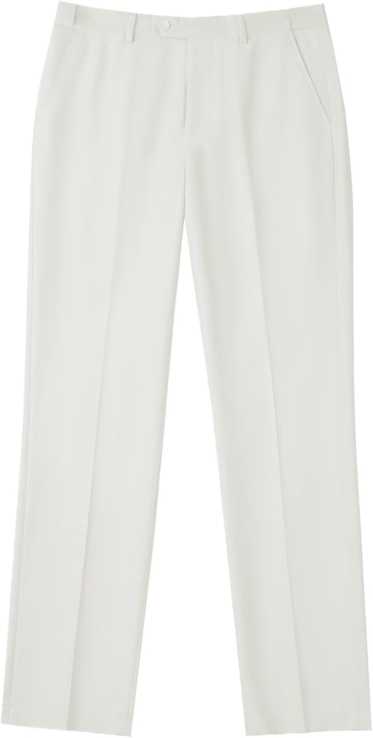 Men's Dress Pants Slim Fit Black Navy Trousers for Any Occasion